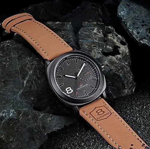 100% Imported Branded Watch for Men and Boys New Design 2023 - 8 Number Classic Watches for Mens